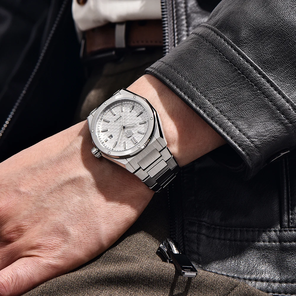 2025 جديد ساعة رجالي RollsTimi تصميم علوي ساعة كوارتز فاخرة الياقوت مرآة ساعات المعصم مقاوم للماء ساعة رياضية هدية للرجل