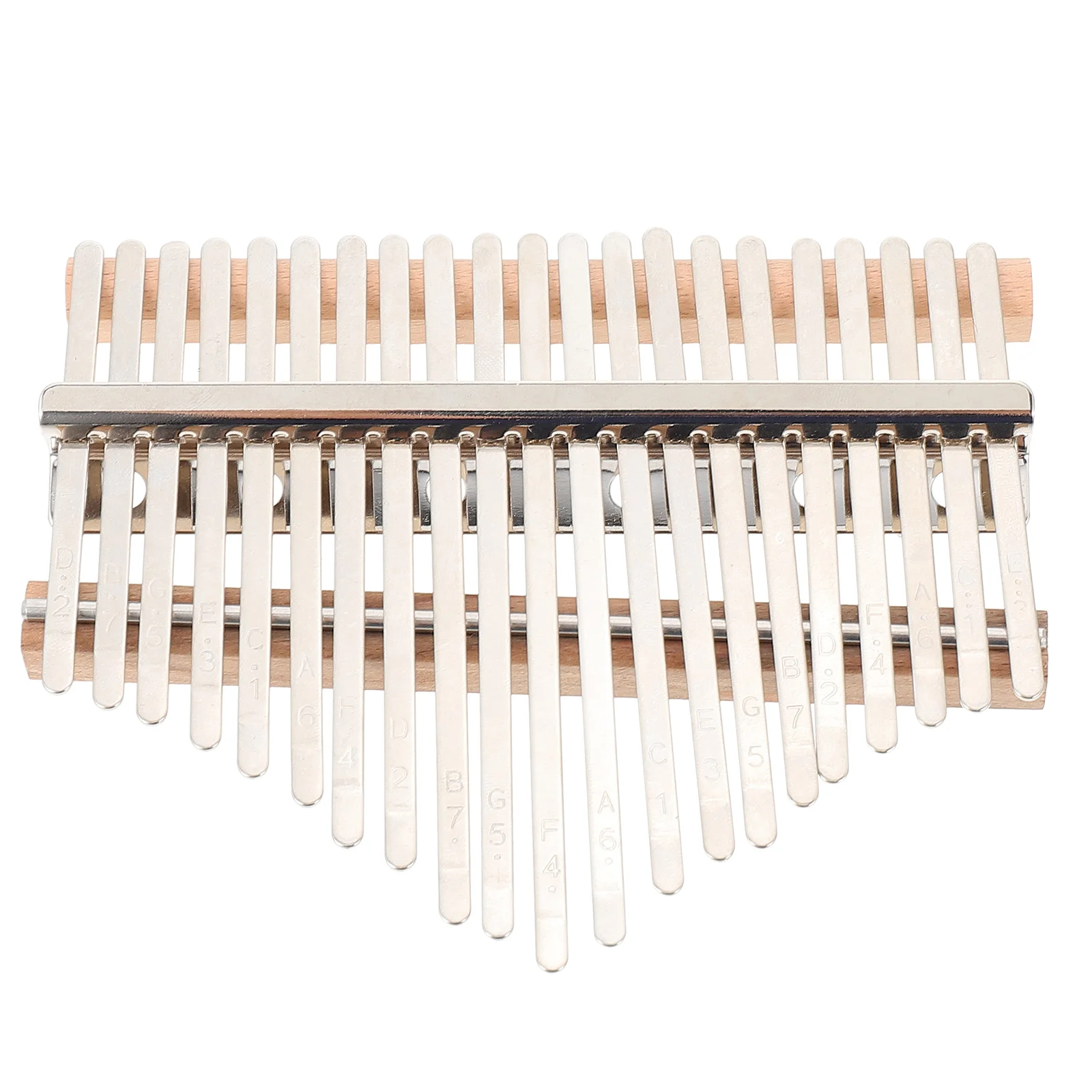 

Thumb Piano Accessories DIY Kit 12 Keys Replacement Parts Kalimba Practice Performance Durable Wooden Metal Materials Portable
