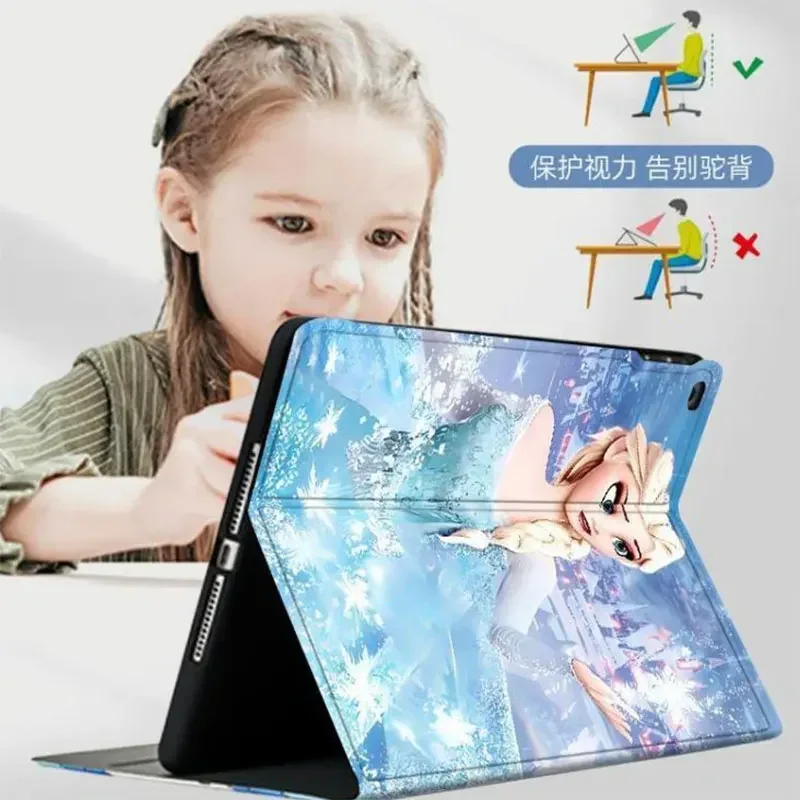 

Elsa Princess Tablet Case for Redmi SE11inch for Xiaomi 5 5pro 11in 6 6pro 11in E-books Case Smart Cover Kids Gift