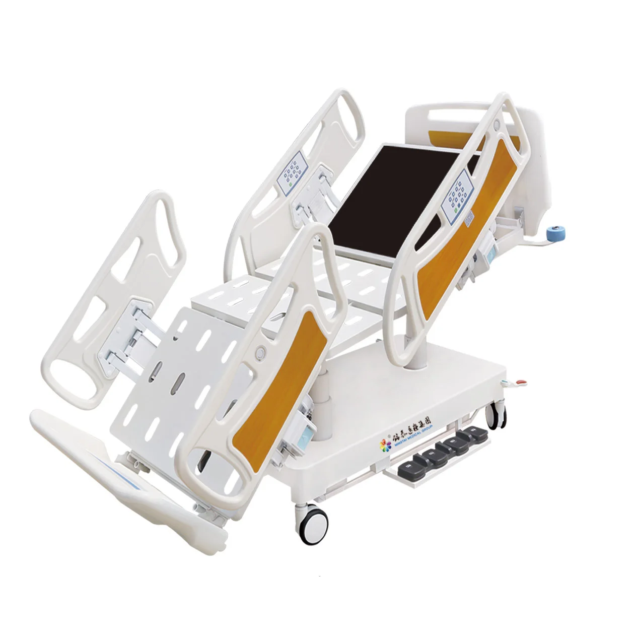 Five Function Electric Hospital Bed Patient Bed for Patient with Intelligent Configuration