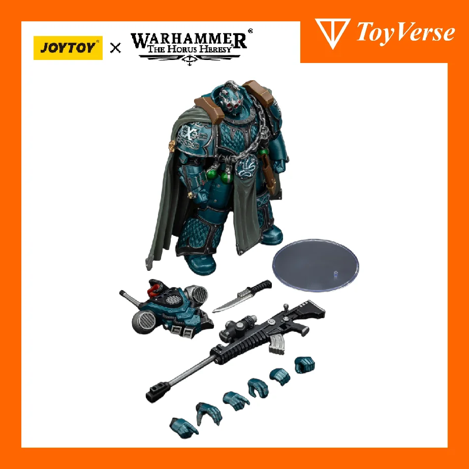 

TOYVERSE 1/18 JOYTOY Warhammer 30k Фигурки игрушек Alpha Legion Exodus «Один, кто есть много» Модель игрушки