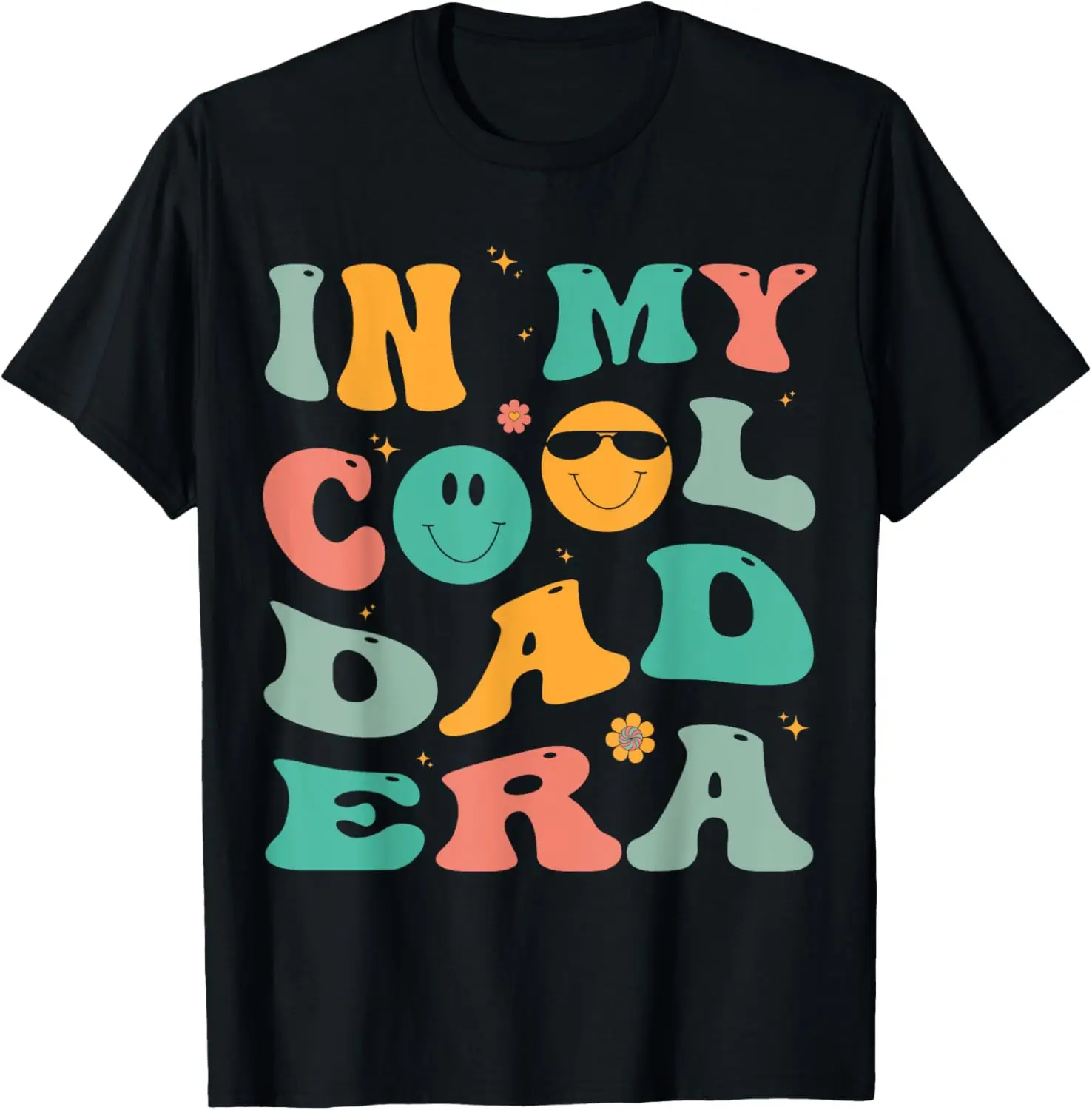 

In My Cool Dad Era Groovy Daddy Retro T-Shirt