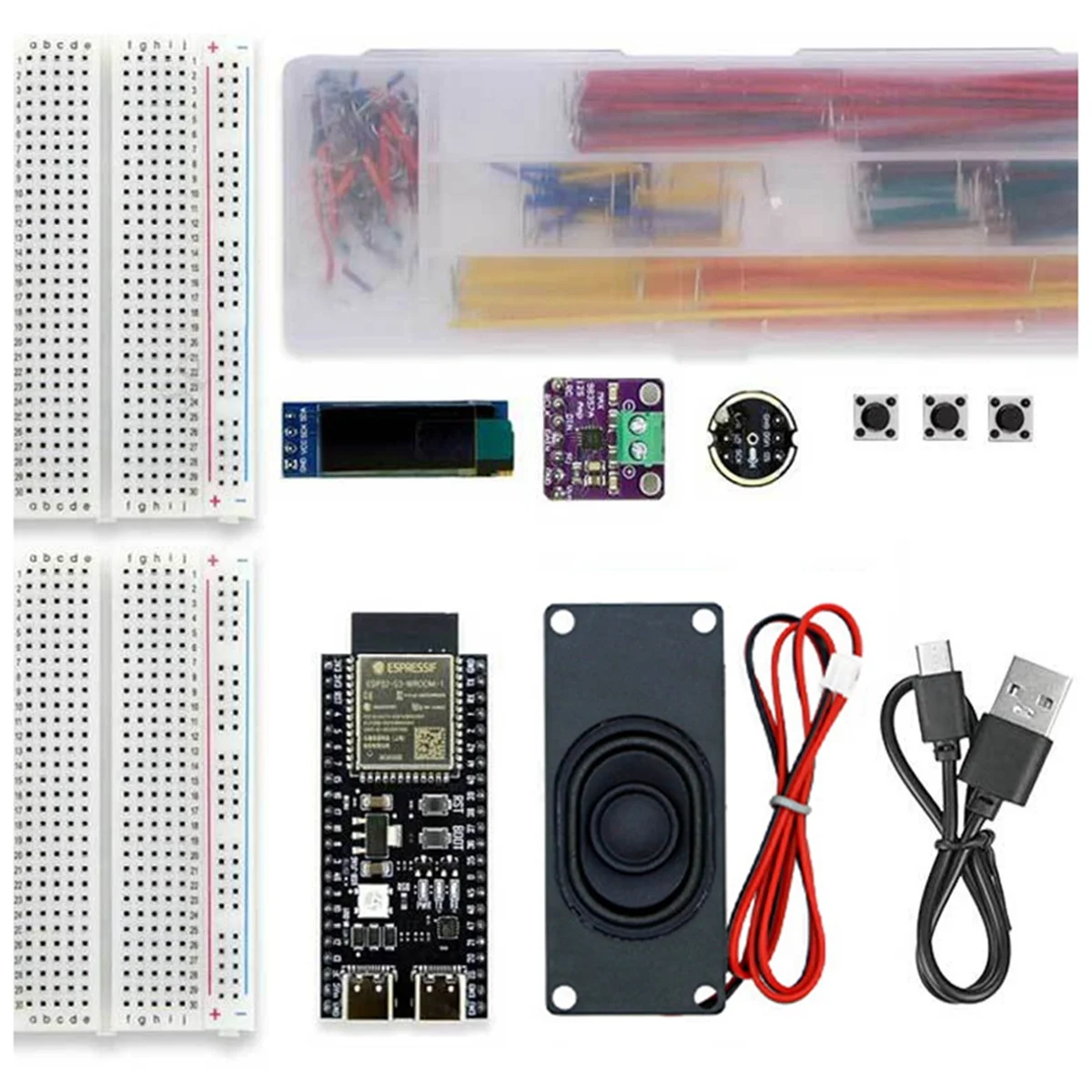 Retail! For DeepsSeek XiaoZhi AI Voice Chat ESP32-S3 Development Board DIY Kit DevKitC-1 N16R8 WROOM-1-N16R8