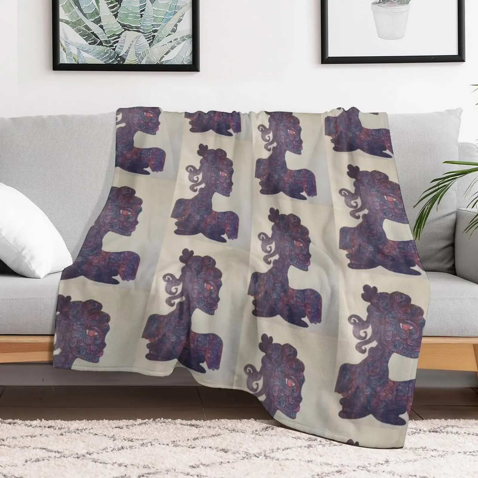 Tribal Priestess #13 Throw Blanket Warm Comfortable Blanket for Office Napping