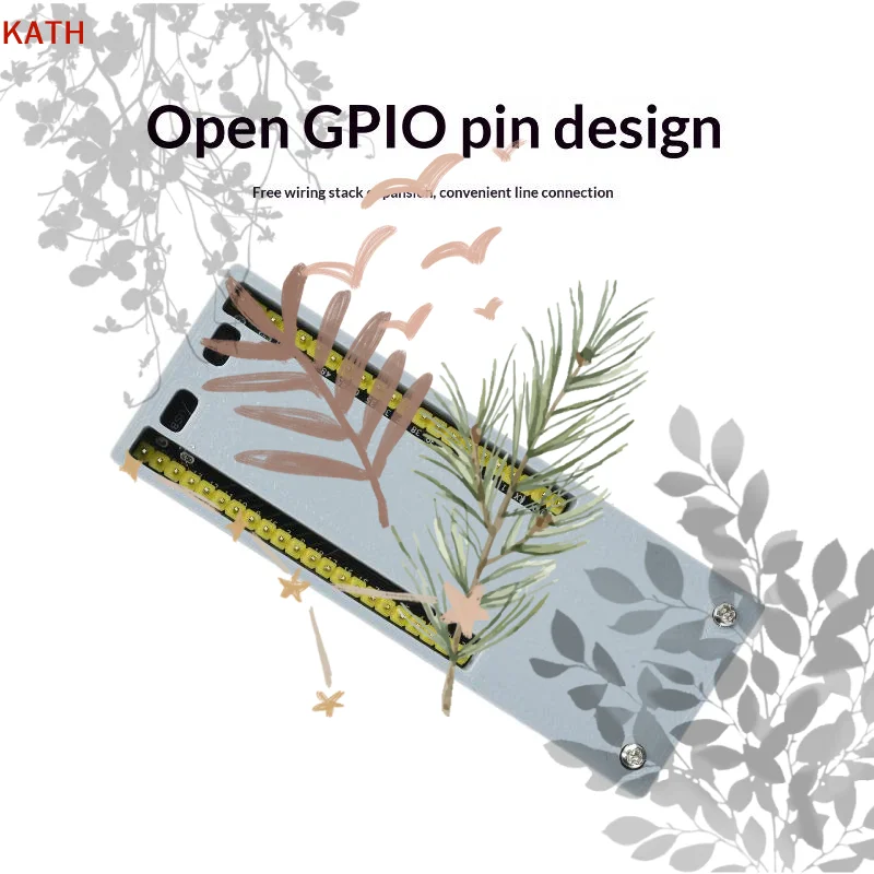 ESP32-S3 Wi-Fi/BT Development Board Shell: Enclosure 44-Pin Antenna Holes GPIO Pins Protective Plastic Cover Easy