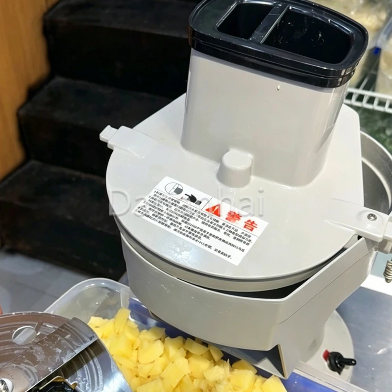 Electric Vegetable Chopper Multi Functional Small Vertical Dicer for Potato And Radish Bestselling Household Kitchen Machine