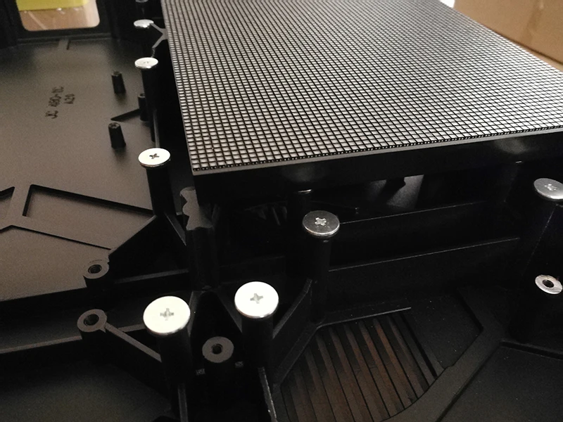 100 Teile/los Super Slim Magnet Schrauben Magnetische Spalte M3 1208 Für P2 P 2,5 P3 P4 P5 P6 P10 Innen LED Modul