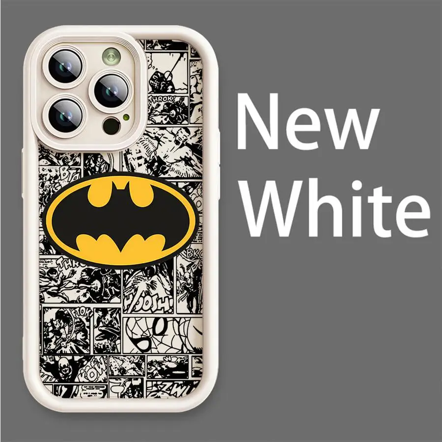 B-Batman Hero Logo Phone Case for Apple iPhone 15 16 Pro Max 13 14 Plus 12 11 Pro plus Matte