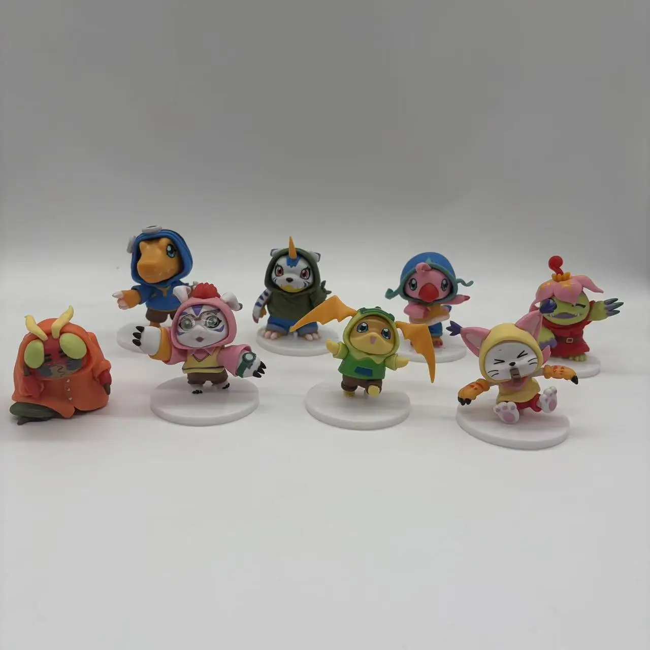 High Quality 8pcs/set Anime Digital Monster Digimon Cute Action Figure Model Toys for Kids view 6