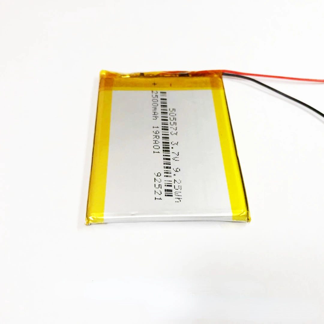 505573 2500mah 3 7v High Quality Polymer Lithium Battery Suitable for Cards Gifts Power Supplies Toys Flashlights Batteries