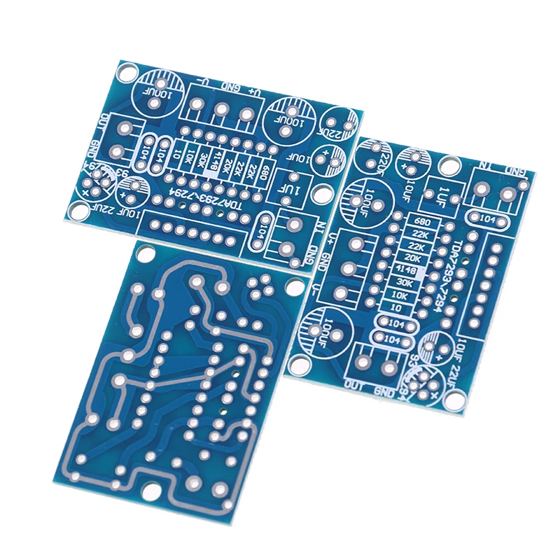

Новый комплект из 3-х плат монофонических усилителей TDA7293/TDA7294 (голые платы PCB)