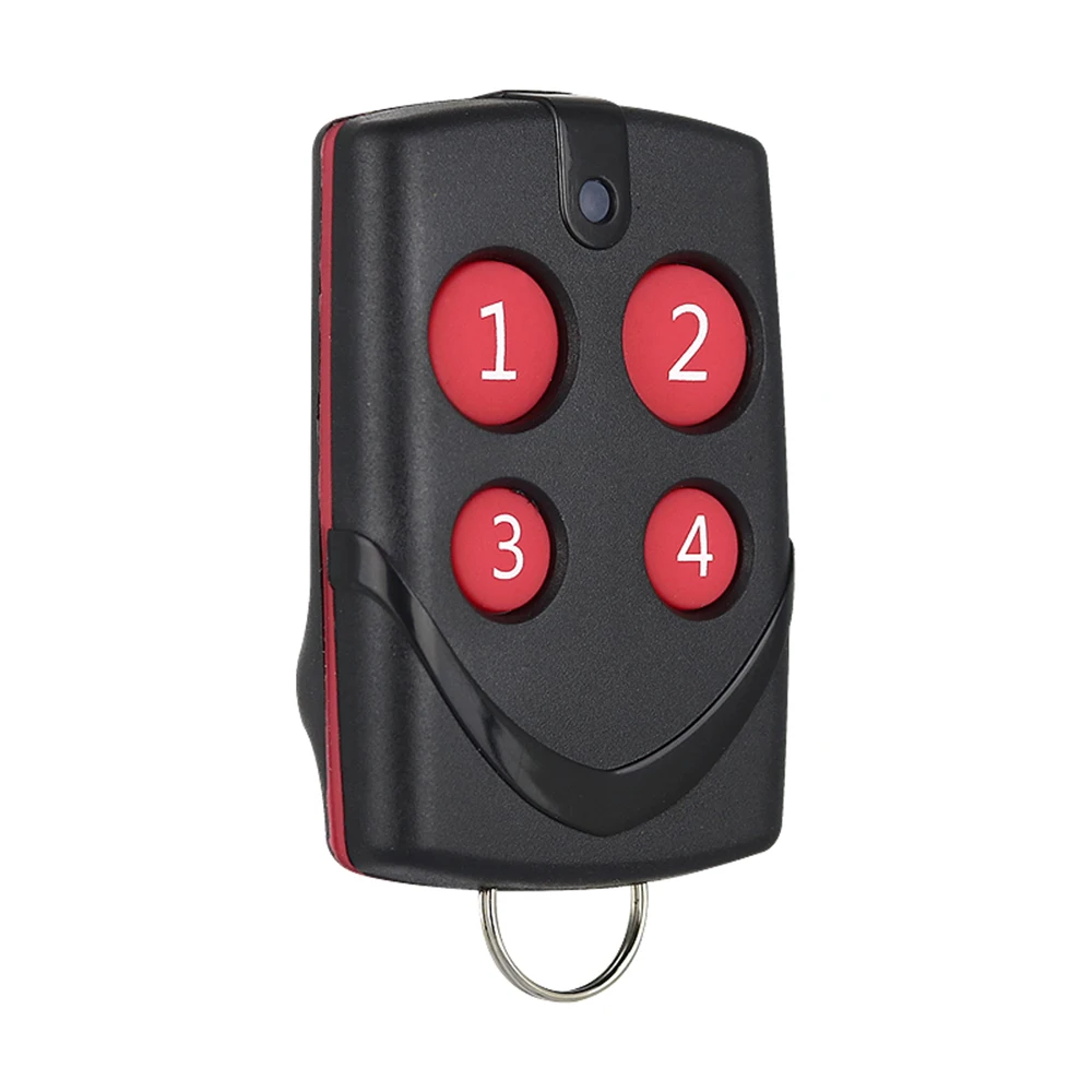 290-915Mhz Multi-frequency Copy Remote Control 4 Buttons for Garage Gate Door Copy Duplicator Automatic Cloning