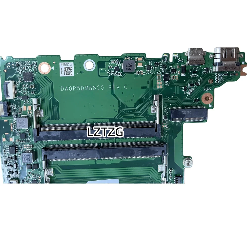 DA0P5DMB8C0 สำหรับเอชพี พาวิลเลี่ยน 15-DY 15S-FQ แล็ปท็อปเมนบอร์ดซีพียู I3-1005G1 I5-1035G1 I7-1065G7 UMA 100% ทดสอบ OK