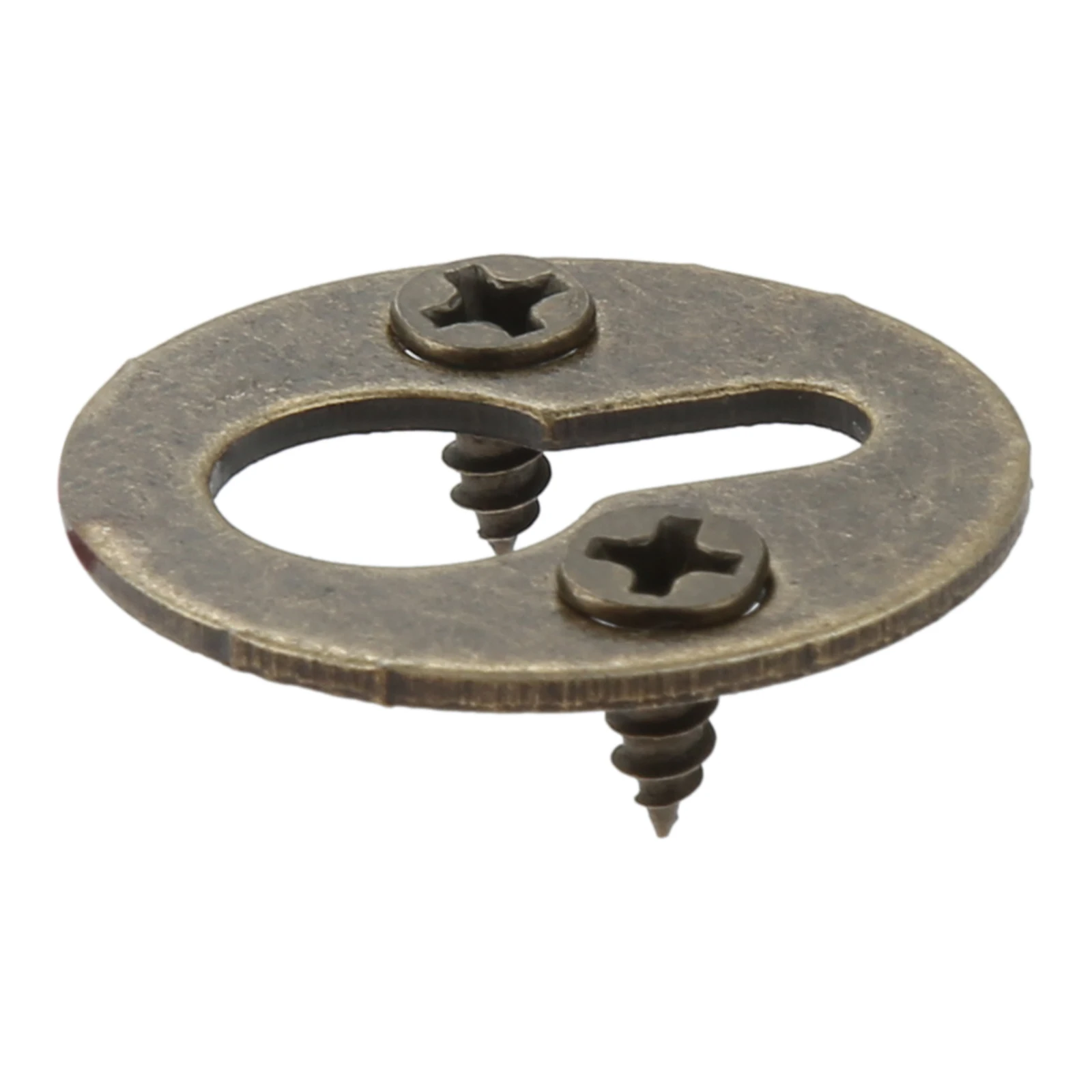 10Pcs Metal Round Wall Hanging Painting Picture Photo Oil Painting Mirror Frame Hooks Hanger with Screws Furniture Hardware 25mm