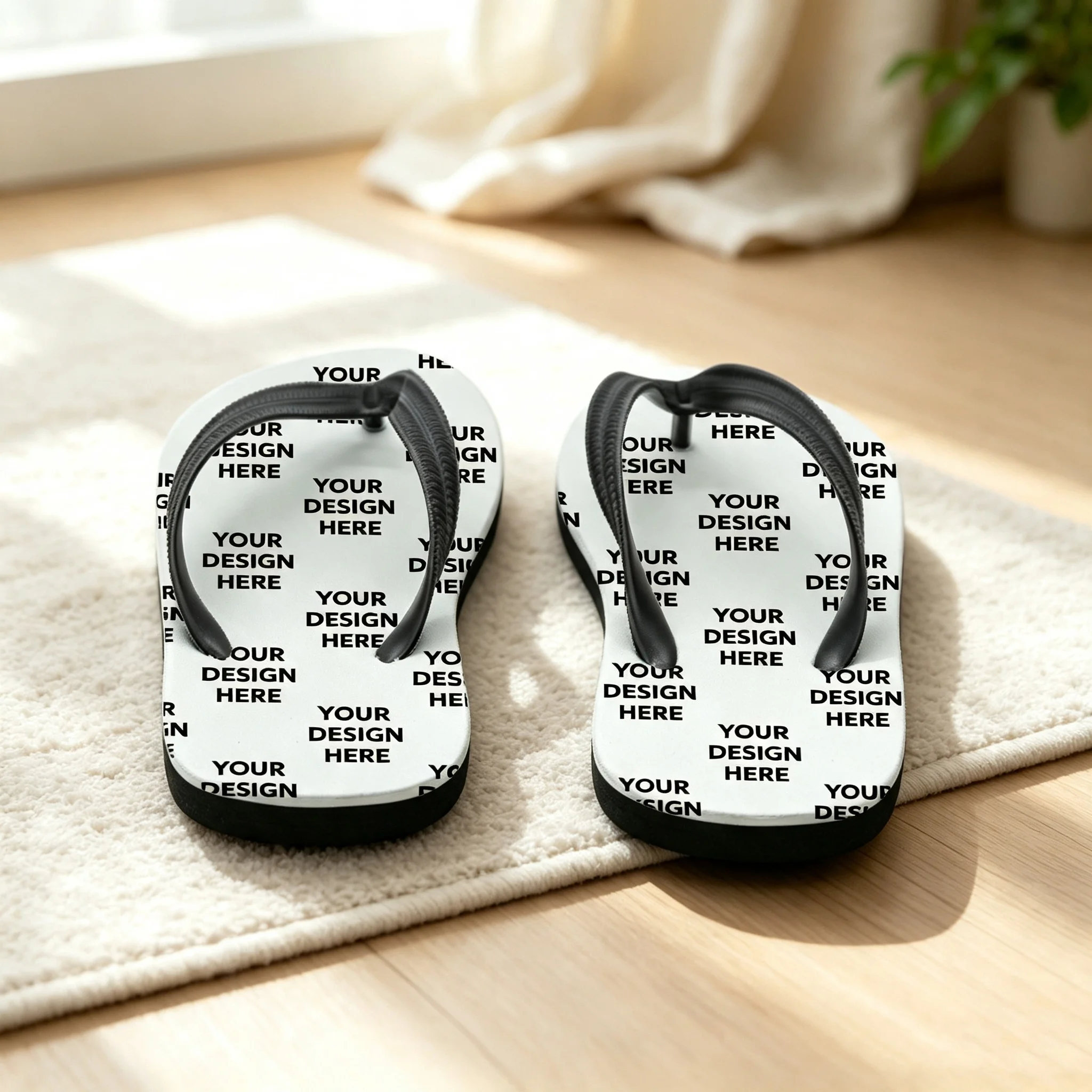 Custom Men's and Women's Funny Face Flip Flops Gift, Photo Flip Flops Gift, Face Flip Flops, Bridal , Wedding image 2