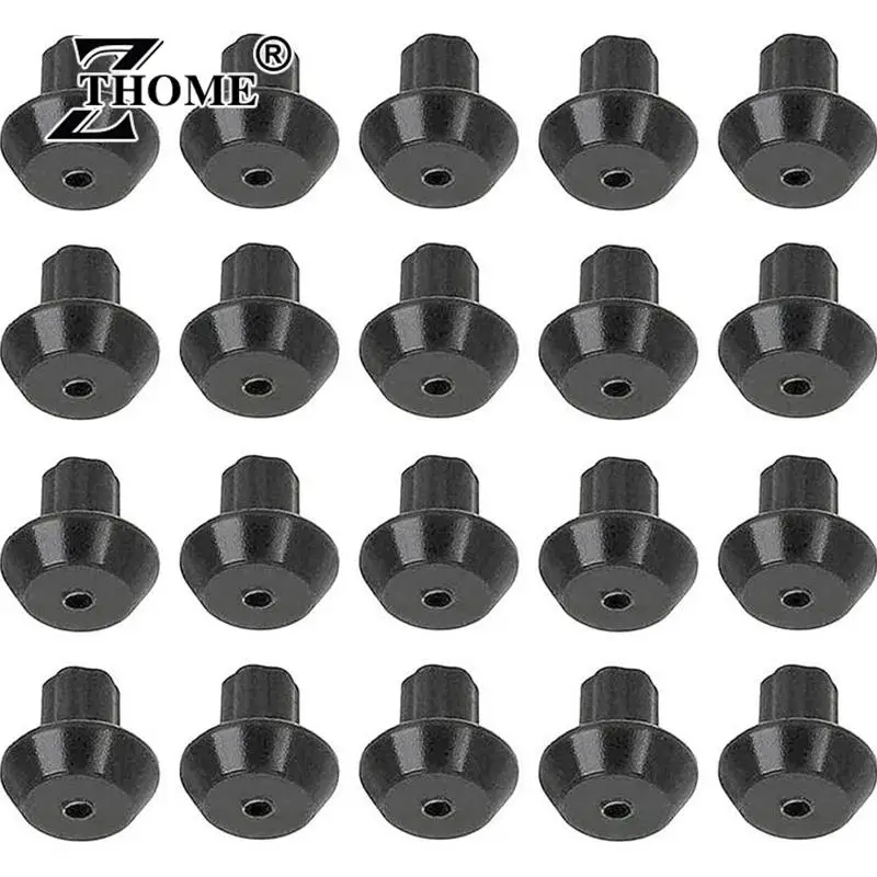 Imagem -03 - Gás Range Burner Grate pé Fogão Compatível Pés de Borracha Peças de Reposição 16 Pcs