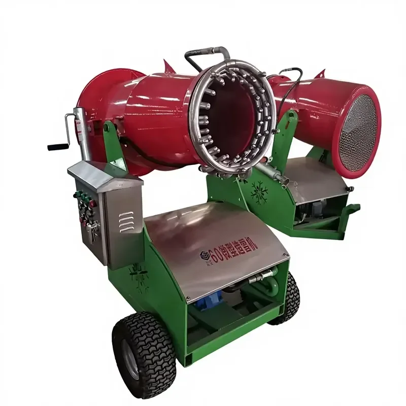 CE Certification High-output Snowmaking Machine, Oscillating Snow Machine, Artificial Snowmaking Machine, Christmas Snowfall.