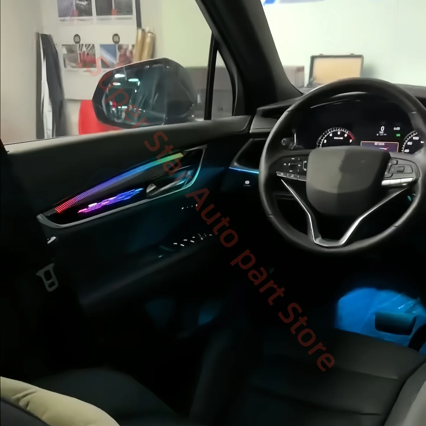 

For Cadillac XT6 2025+ Atmosphere Lamp Automotive interior lighting upgrade Car accessories 1:1 decorative panel Ambient light