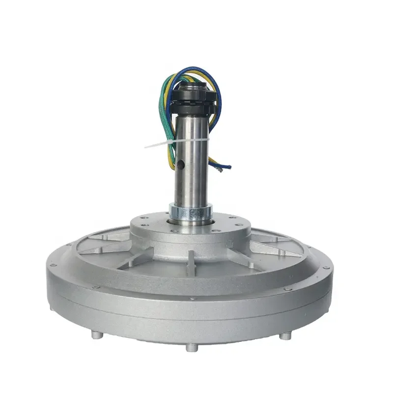 

1kW 2kw 3kW 5kW coreless disc permanent magnet alternator low RPM low torque wind turbine generator with CE certificate