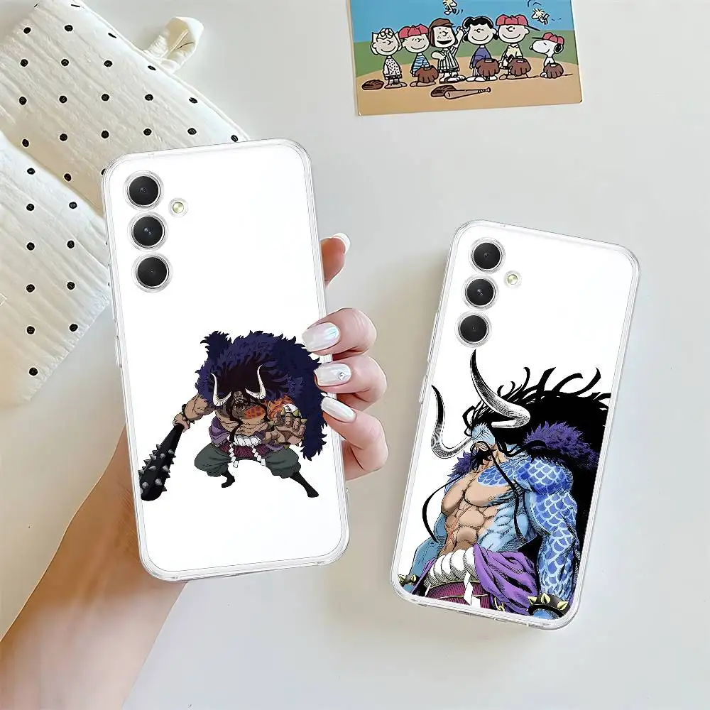 One Piece Kaido HD Clear Transparent Phone Case For Samsung Galaxy A52,A12,A51,S24,S23,S22ULTRA,S21 Edge,S20LITE,Plus,U