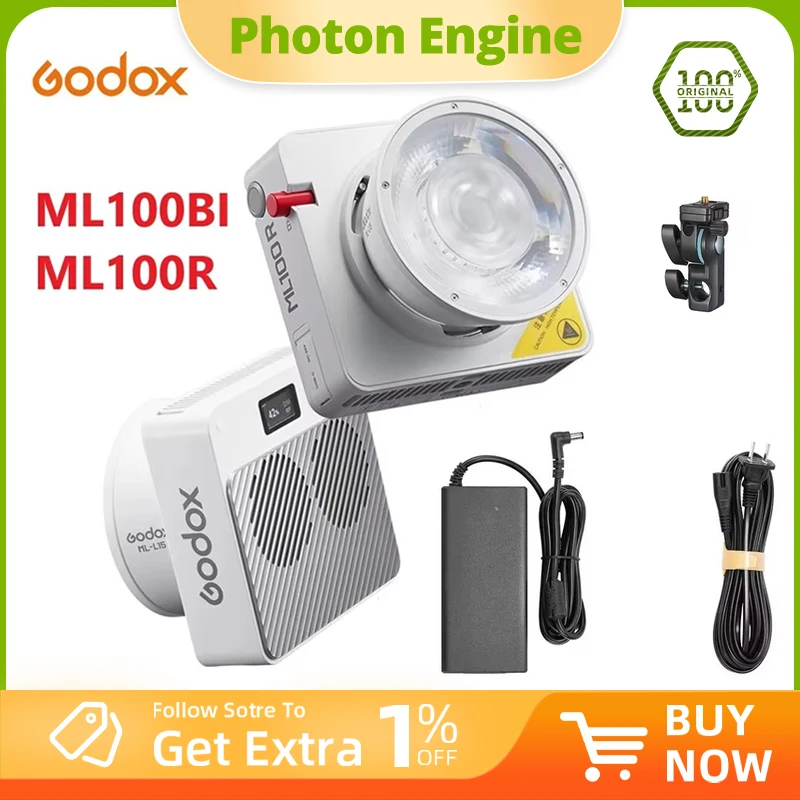 -projecteur-video-led-couleur-godox-ml100bi-ml100r-lumiere-d'appoint-rgb-portable-pour-appareil-photo-photographie-en-exterieur-diffusion-en-direct-sans-adaptateur