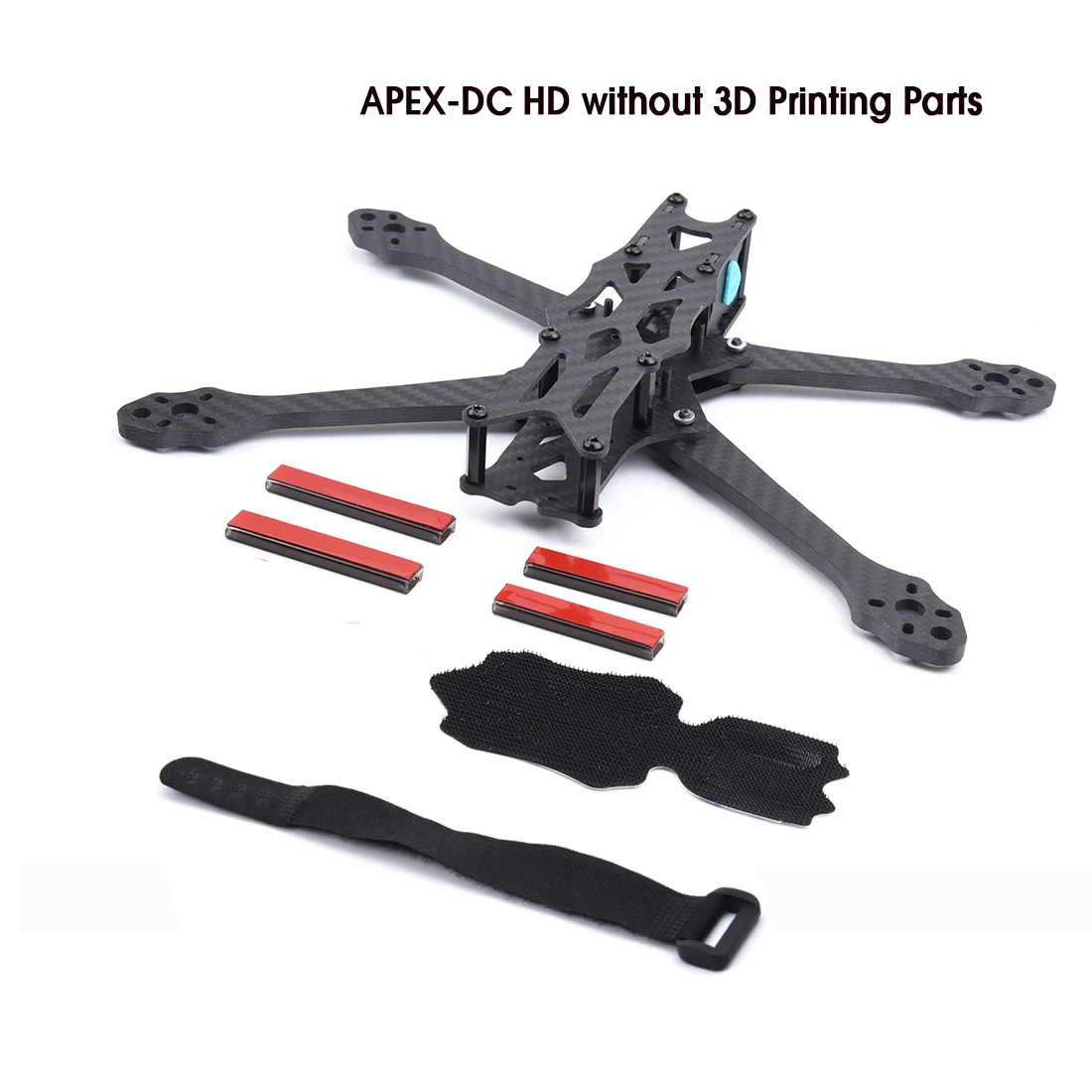 3/4/5/6/7/8/9 Zoll Kohlefaser-Quadrocopter-Rahmen für APEX 5 6 7 8 9 Zoll / APEX-HD / APEX DC O3 / APEX-DC HD FPV RC Racing Drone