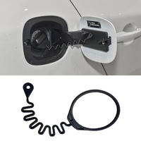 1 PCS Fuel Tank Cover Cable Gas Oil Tank Cap Rope 31261589 Black For Volvo Petrol C70 S40 S60 S70 S80 S90 V40  V70 V90 XC70