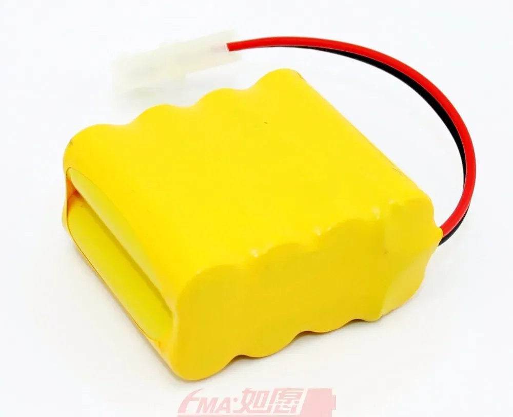 Ni-Cd Rechargeable Battery AA 9.6V 900mAh for Racing Car Portable Power Optoelectronic Luminous Voice Toys