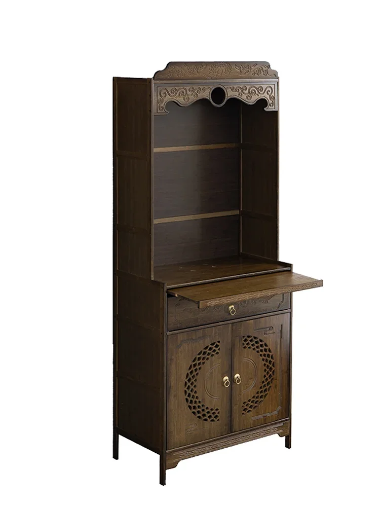 

Household Altar Buddha Shrine Modern Minimalist Solid Wood Shrine Clothes Closet Altar Buddha Cabinet