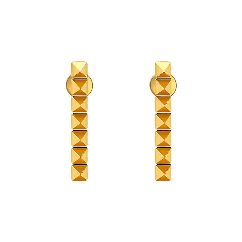 

VAROLE Pierced Earrings Fashion Jewelry Stainless Steel Gold Color Drop Earrings Fashion Jewelry Party Kolczyki