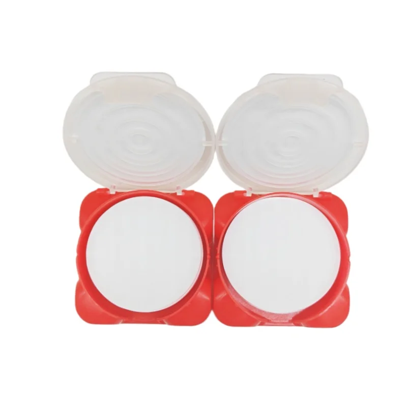 IKEME 100 Pcs CA Membrane Filter Cellulose Nitrate 50mm 0.45um Laboratory Microporous Membrane