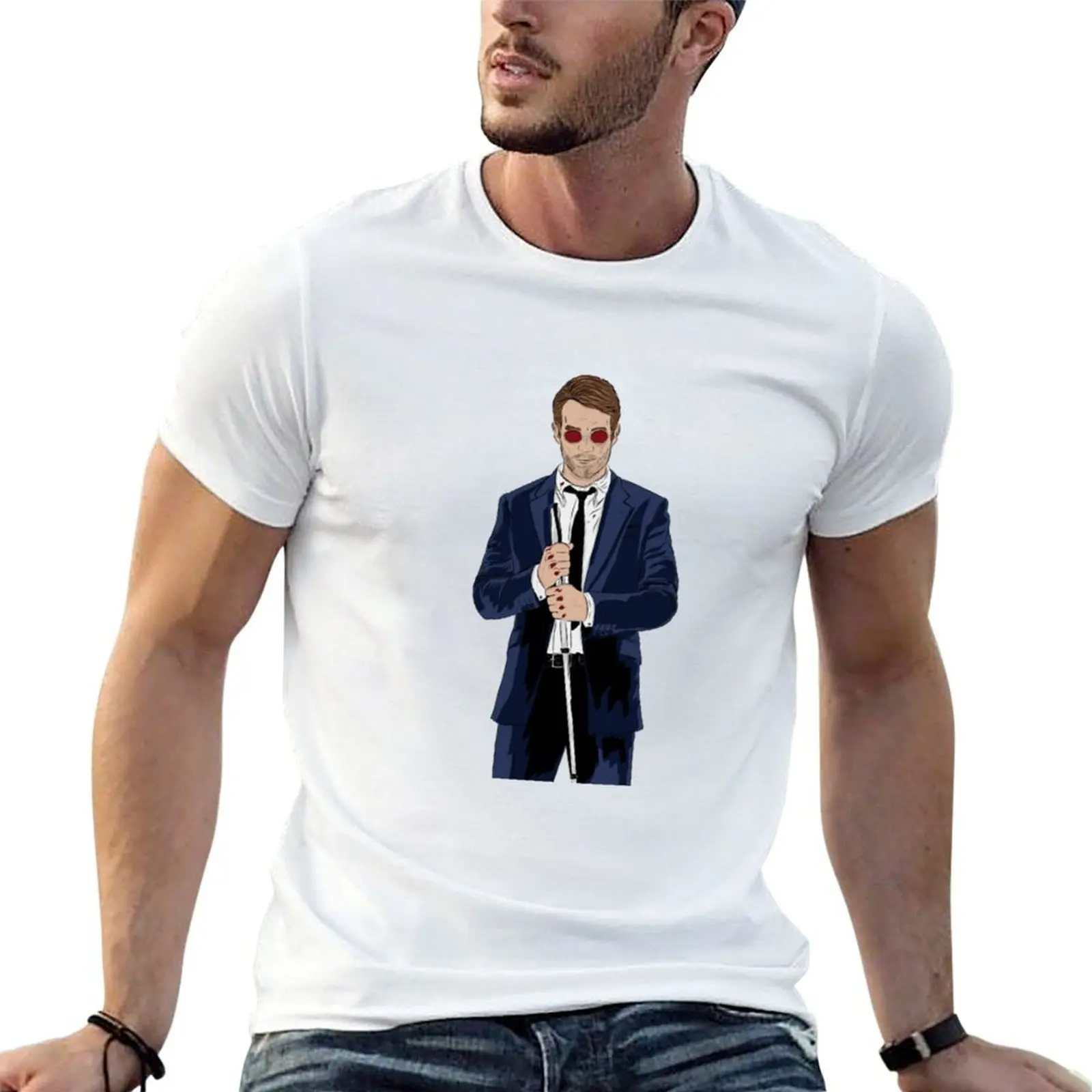 Matt Murdock T-Shirt boys animal print quick drying tshirts for men
