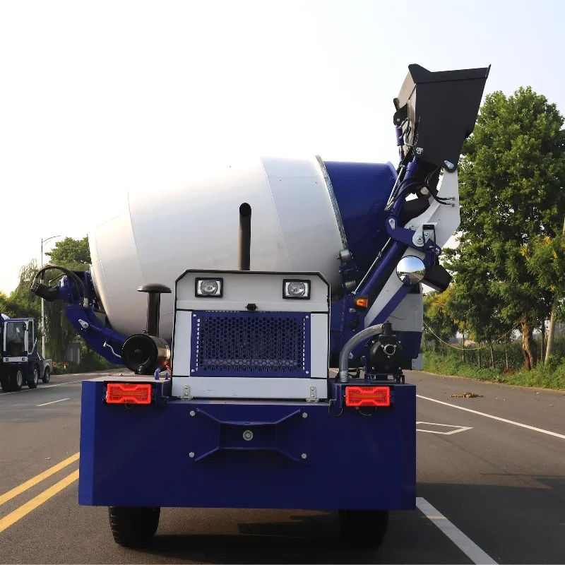 Competitive Price Self-loading Concrete Mixer Truck with 0.6m³  Bucket Capacity High Load Moment Engine & Motor Core Components