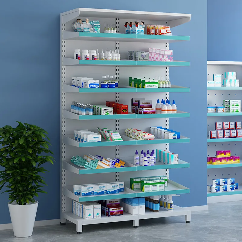 

Outpatient clinics, single and double-sided pull medicine trays, drug display racks, hospital shelves, pharmacy medicine racks