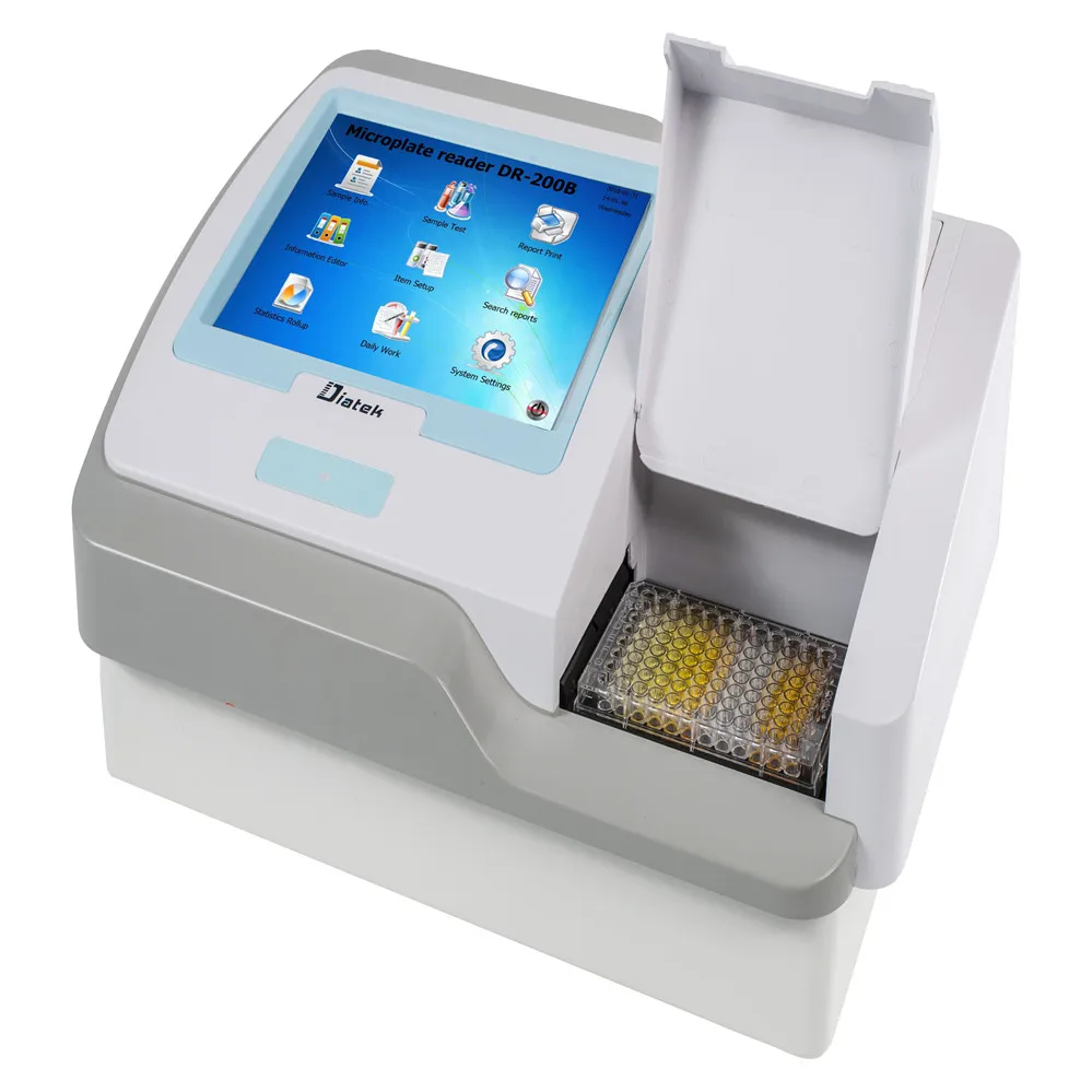 

Hospital Laboratory Machine Elisa Microplate Reader Price with Printer Health Diagnosis