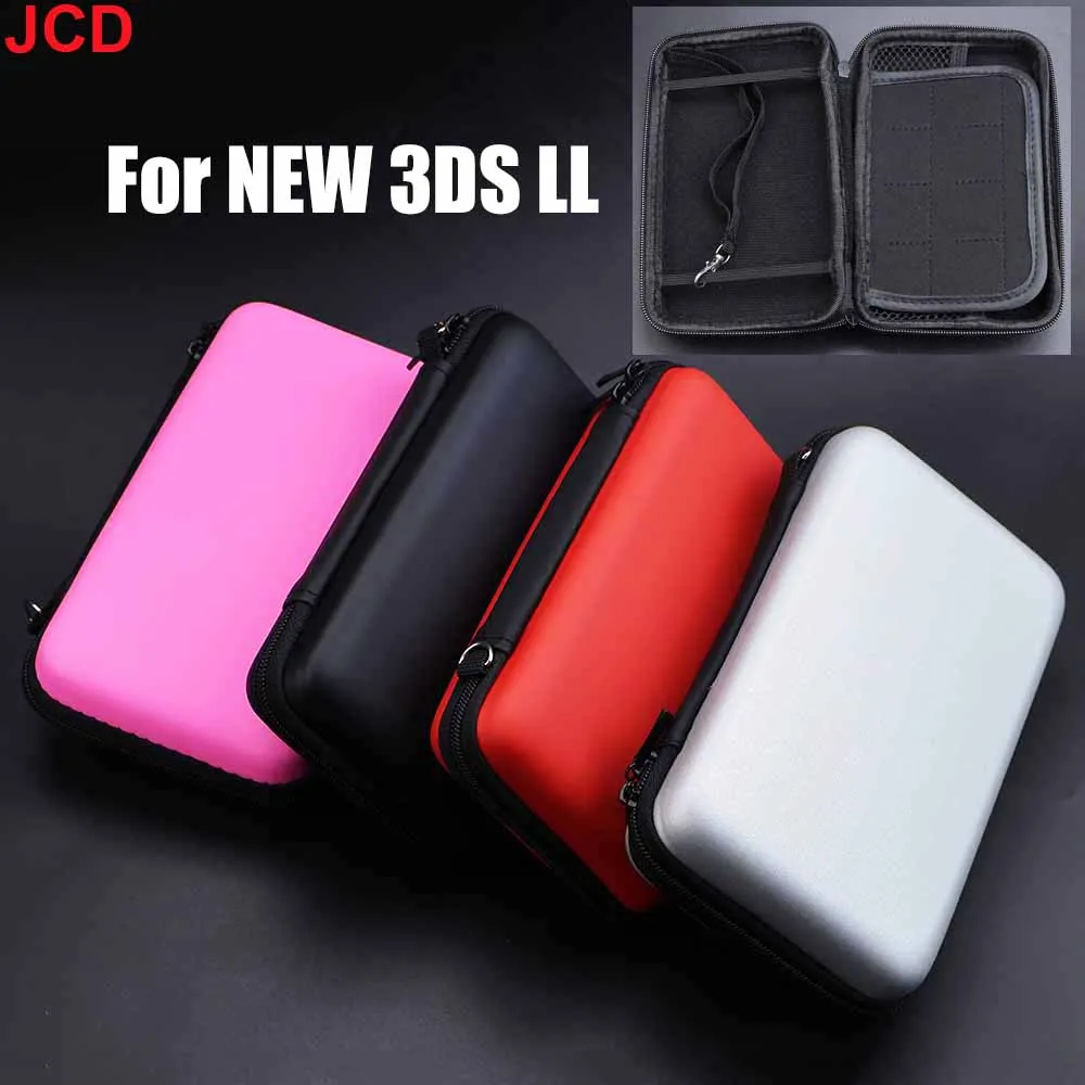 JCD EVA Skin Carry Hard Case Bag Pouch For Nintend 3DS XL LL Console Protective Cover Portable Storage Bag For New 3DS XL 3DS LL