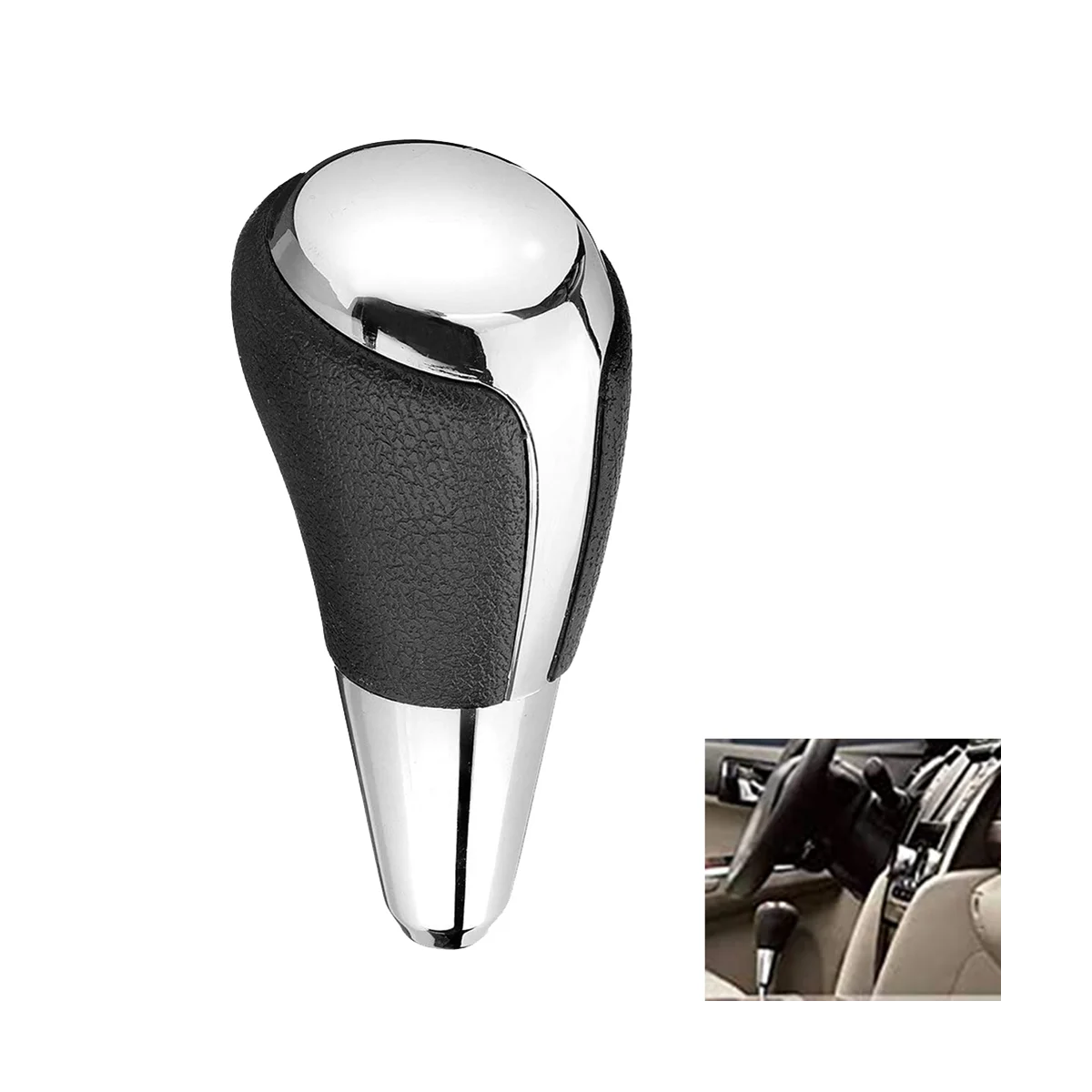 2PCS Automatic Gear Shift Knob for Toyota Camry Corolla RAV4 Prado Highlander Land Cruiser Vois