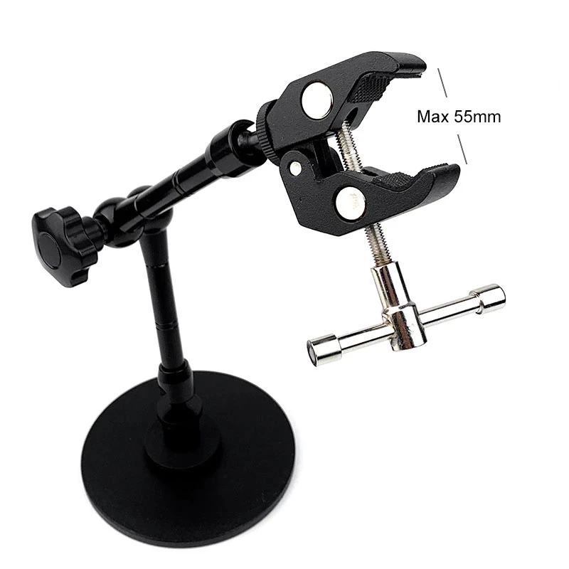 720 Degree Adjustable PCB Soldering Holder 320mm Metal Magic Arm Universal Clamp Clip for Solder Station Hot Air