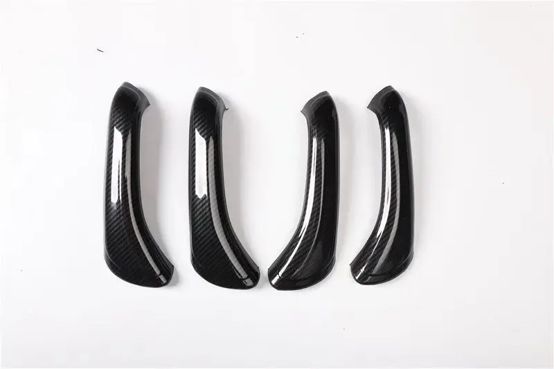 ABS Carbon Fiber Car Door Inner Handle Bar Cover Trim Sticker For Ford Mondeo 2010 Car Styling