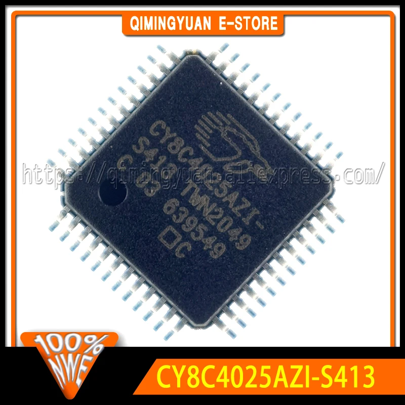 5 ~ 20 قطعة/الوحدة CY8C4025AZI-S413 QFP48 CY8C4025AZI 100% جديد الأصلي في المخزون ARM متحكم MCU PSoC4 IC عينة