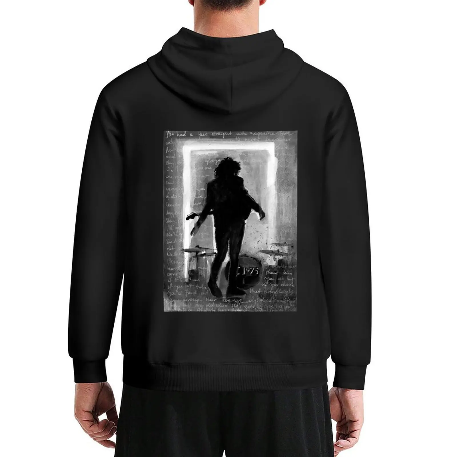 

Black & White Matty Hoodie hooded shirt aesthetic clothing male clothes winter clothes japanese hoodie