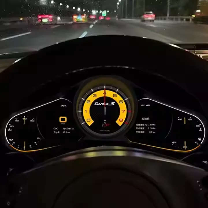 Auto Auto Meter Tachimetro Strumento LCD Cluster Digitale per Porsche Cayenne 2011-2017 PCM3.0/3.1/4.0 Cruscotto LHD/RHD