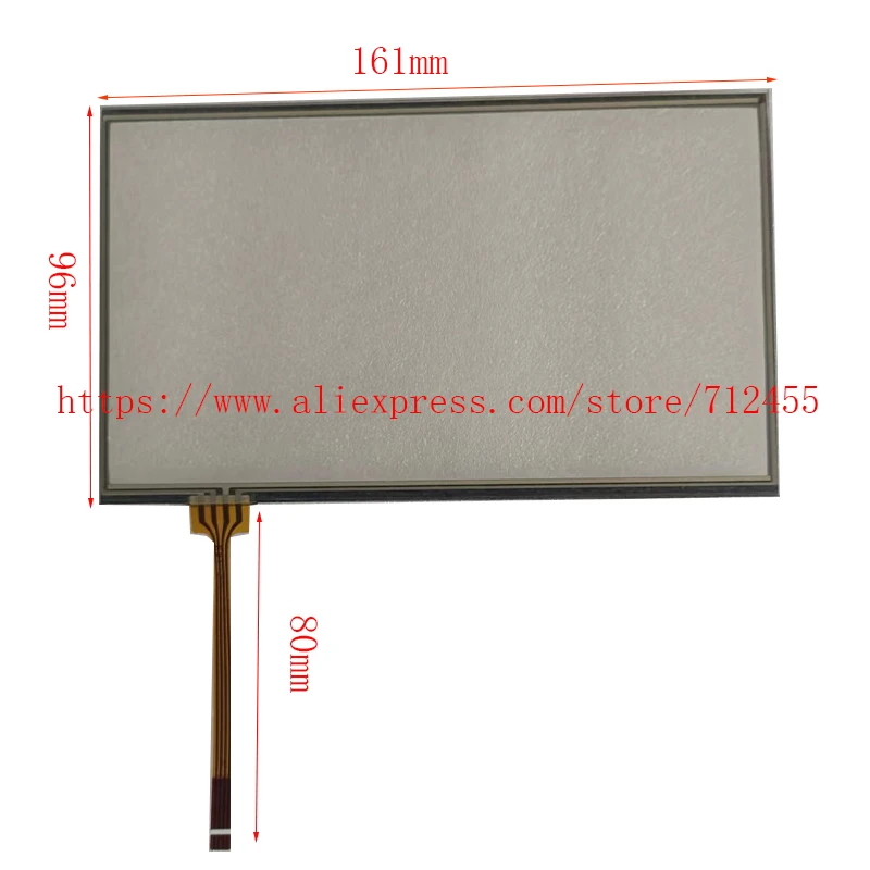 For MMC 2190 7inch 4 line touch screen panel  161mm*96mm TouchSensor  wdth 96mm length161mm for MMC2190