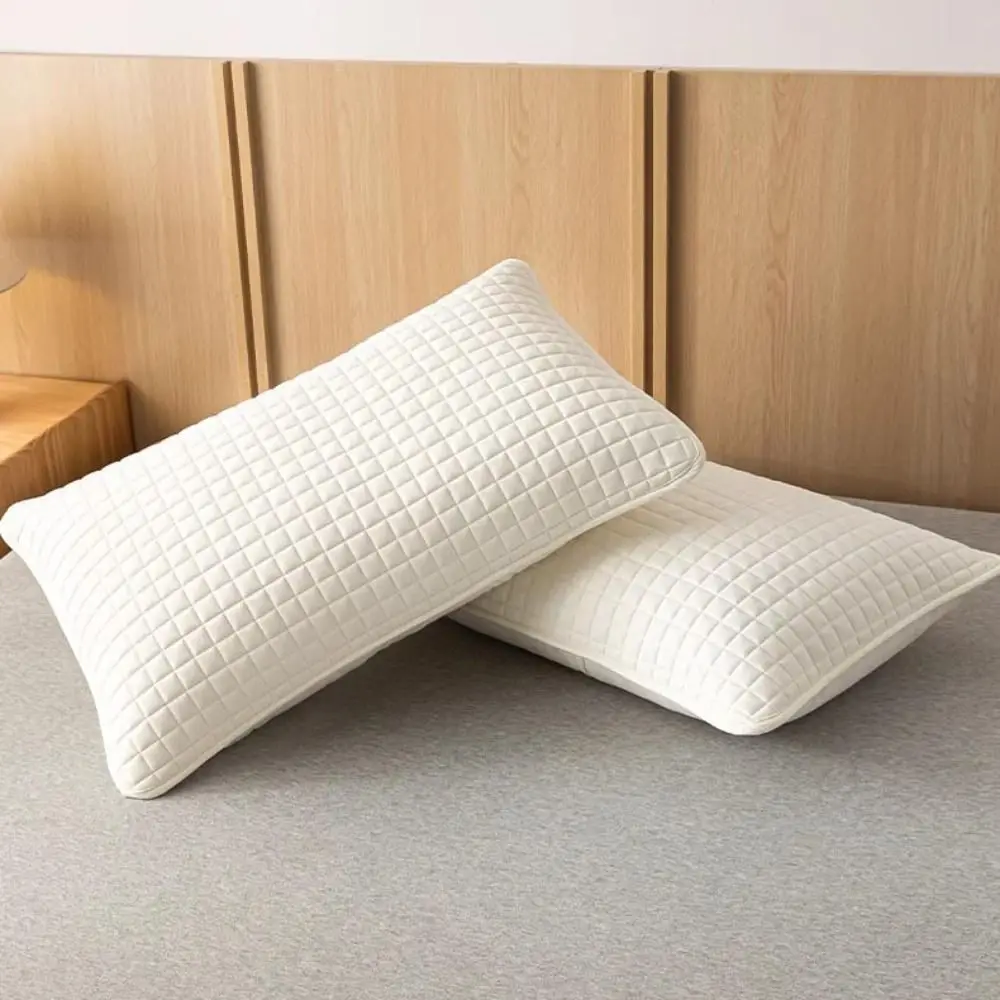 Comfortable Cotton clip Pillow Cover Isolation layer Anti Mite Pillow core protection Head oil Waterproof Pillowcase