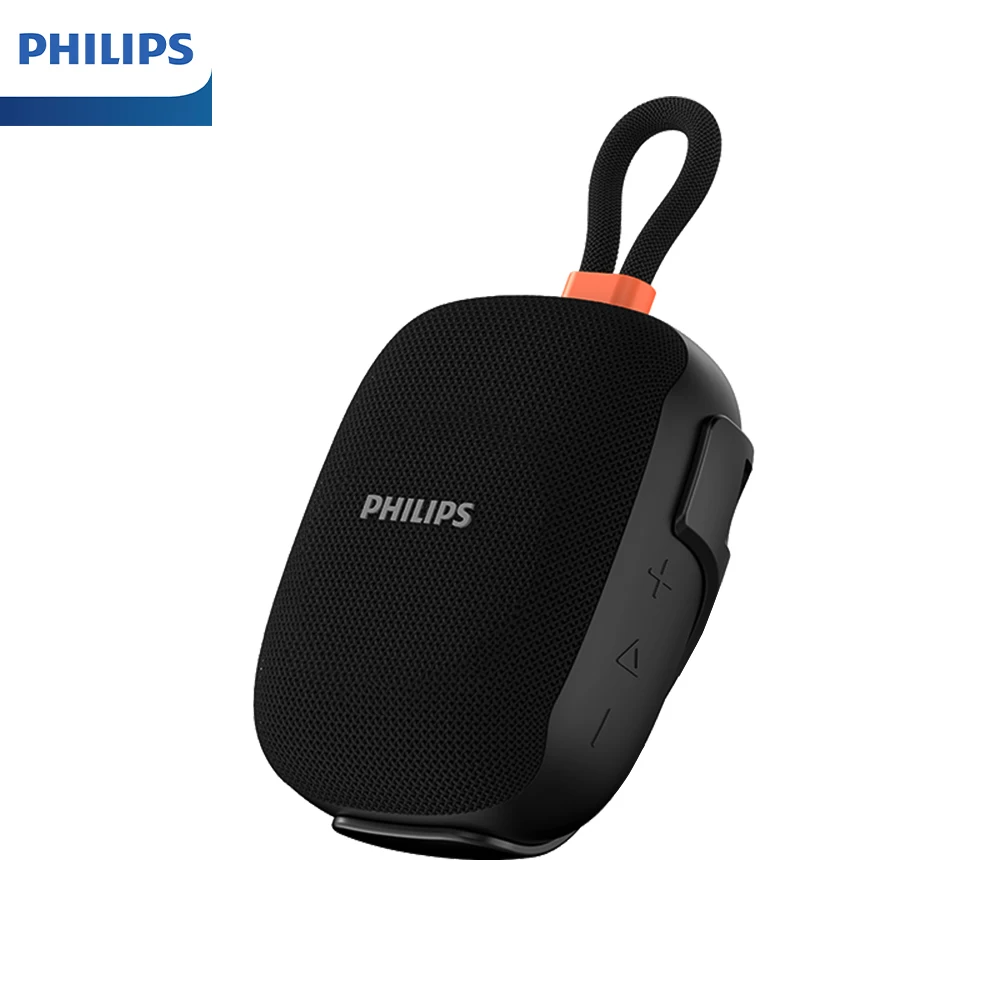 AliExpress Philips TAS1150/TAS1160 Bluetooth Speaker 2000mAh Battery Life IPX7 Waterproof With Mic For Outdoor Portable Cycling Climbing