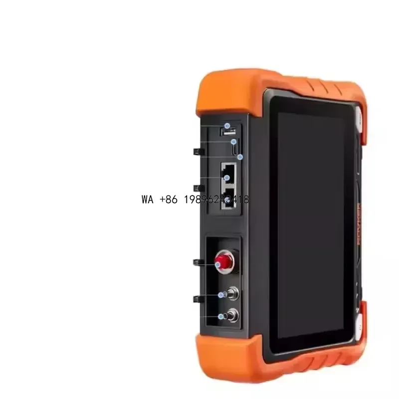 Wmwmnu NK6200 OTDR Fiber Detector 45dB Dynamic Range SM MM Multimode Singlemode Tester Built-in VFL Visual Fault Locator