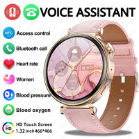 2024 New For Huawei GT4 Mini Smart Watch Women 466*466 AMOLED HD Screen NFC IP68 Waterproof Heart Rate Waterproof Smartwatch Men