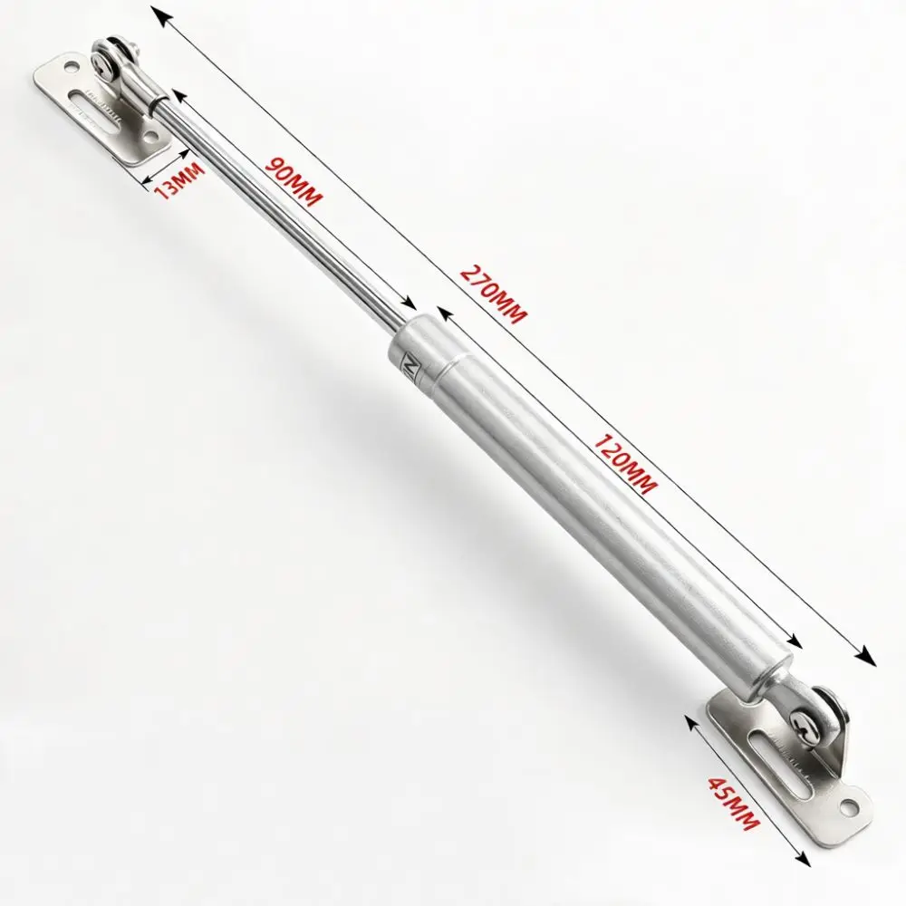 Furniture Hardware Gas Strut Cabinet Door Lift Support Stay Soft Close Hydraulic Damper For Kitchen Wardrobe Cupboard