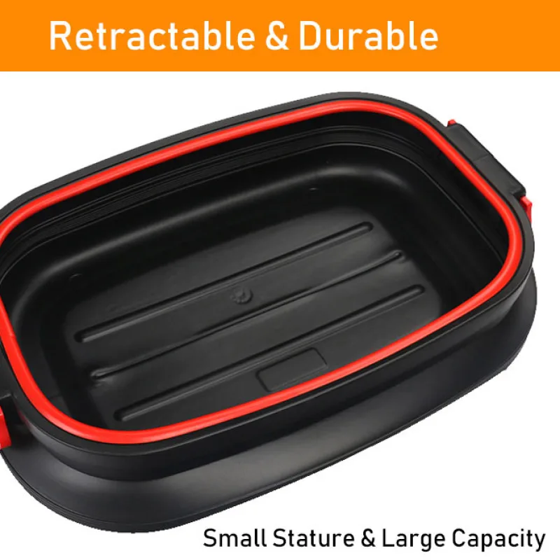 37L car garbage can multifunctional car interior use collapsible car telescopic shrinkable bucket on-vehicle storage products