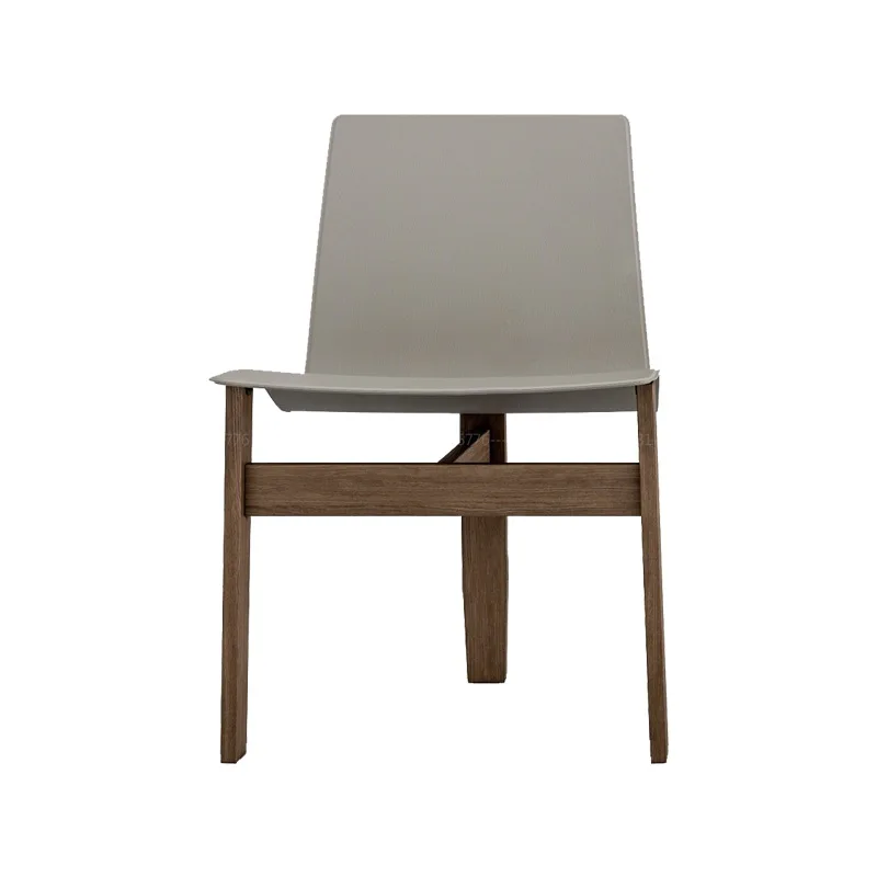 

Customizable medieval dining chair Solid wood single chair Retro tea